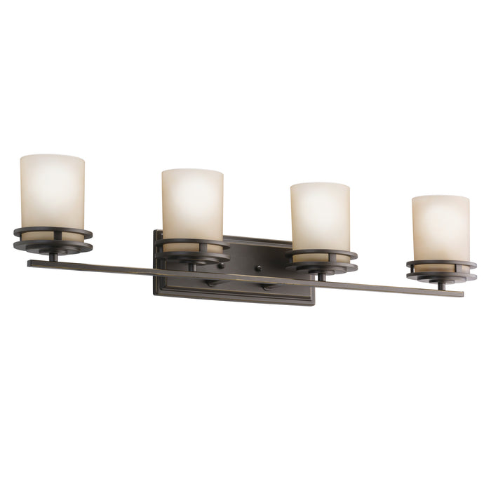 Kichler 5079OZ Four Light Bath, Olde Bronze