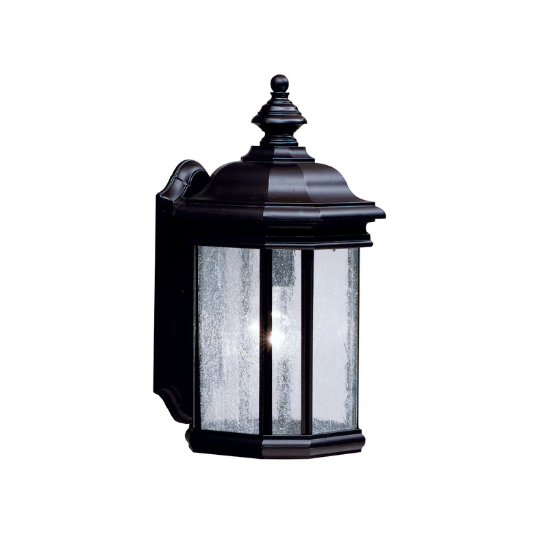 Kichler 9029BK One Light Outdoor Wall Mount, Black