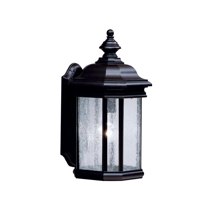 Kichler 9029BK One Light Outdoor Wall Mount, Black