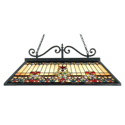 Quoizel TFBF348VB Three Light Island Chandelier, Vintage Bronze