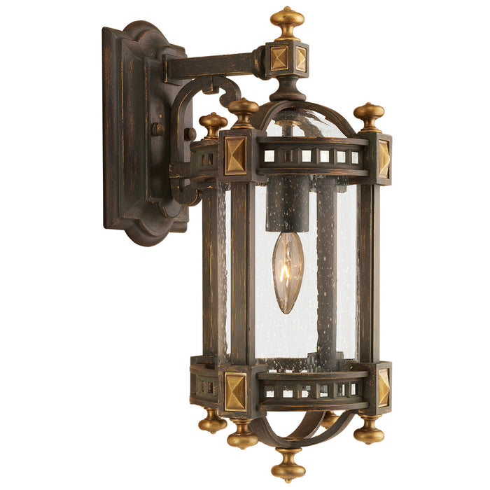 Fine Art 564581ST One Light Outdoor Wall Mount, Bronze