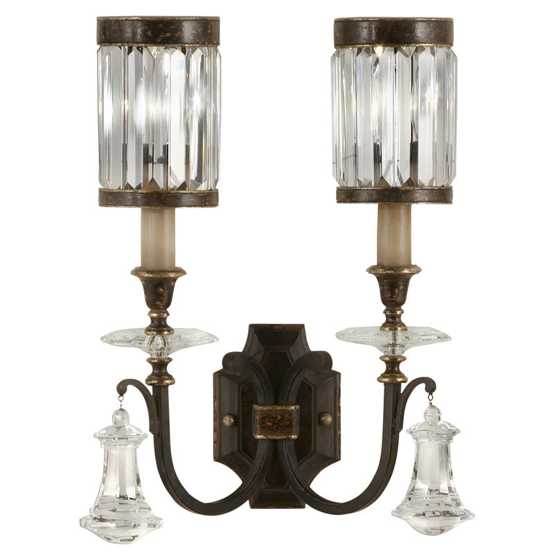Fine Art 583050ST Two Light Wall Sconce, Bronze
