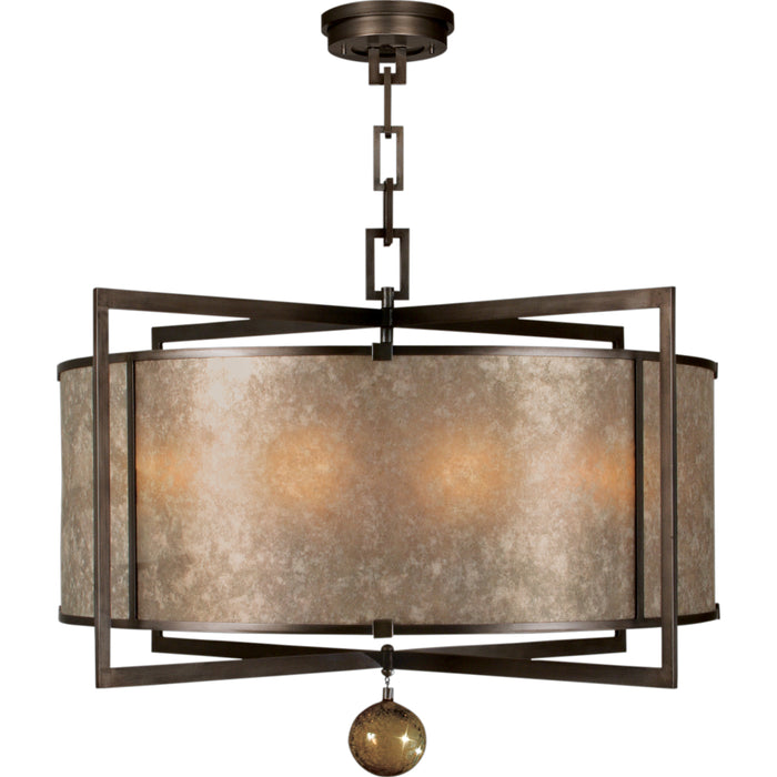 Fine Art 591540ST Eight Light Pendant, Bronze