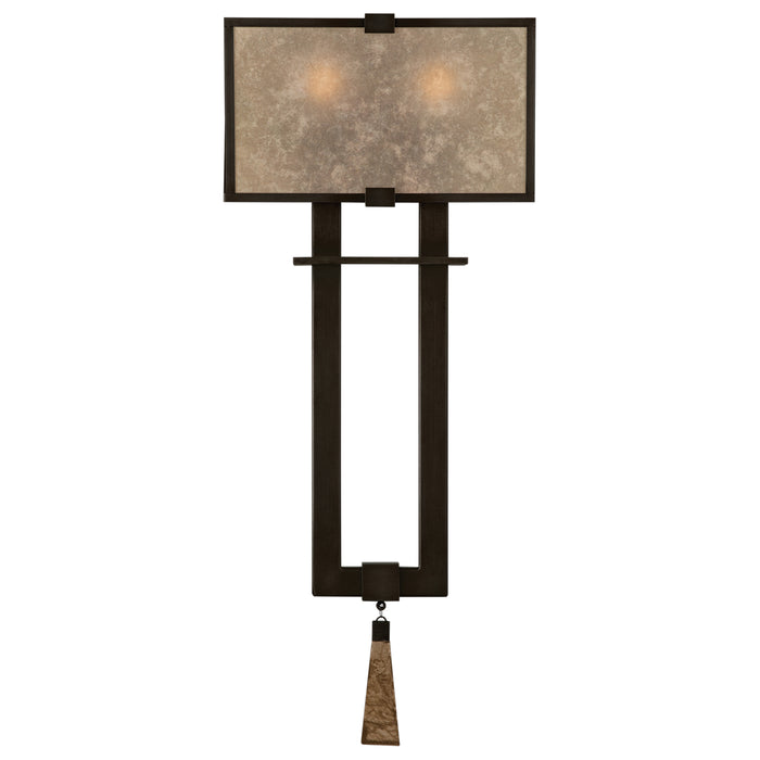 Fine Art 600550ST Two Light Wall Sconce, Bronze