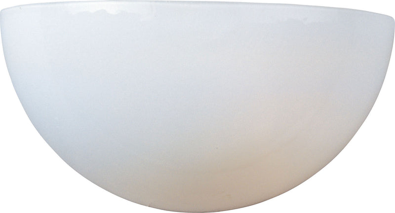 Maxim 20585WTWT One Light Wall Sconce, White