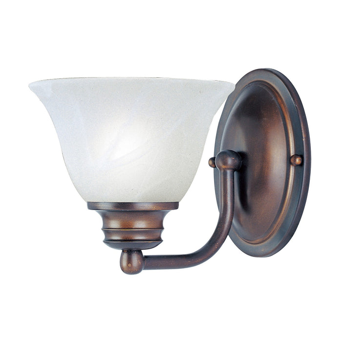 Maxim 2686MROI One Light Wall Sconce, Oil Rubbed Bronze