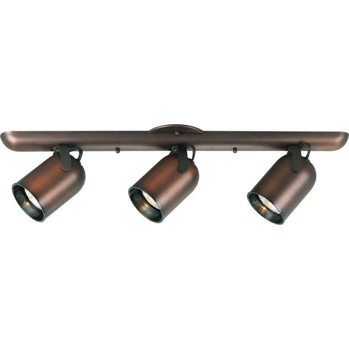 Progress Lighting P6160-174 Three Light Wall/Ceiling Fixture, Urban Bronze