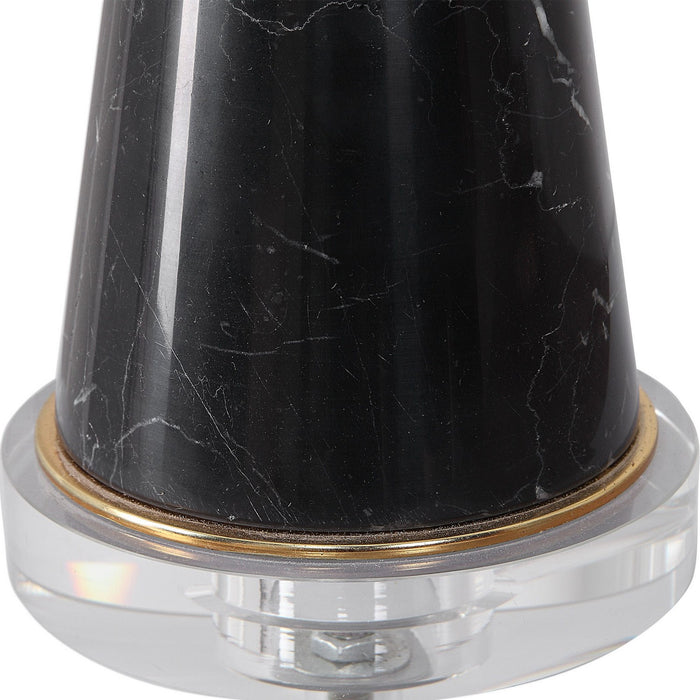 Uttermost 27886 One Light Table Lamp, Plated Gold