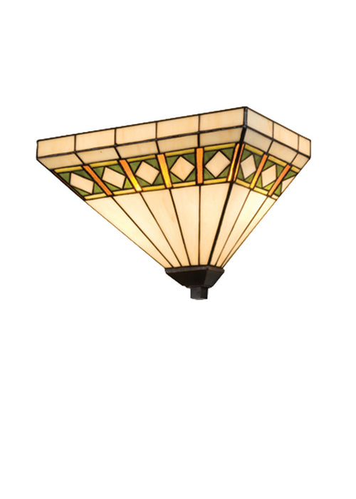 Meyda Tiffany 11109 Two Light Wall Sconce, Timeless Bronze