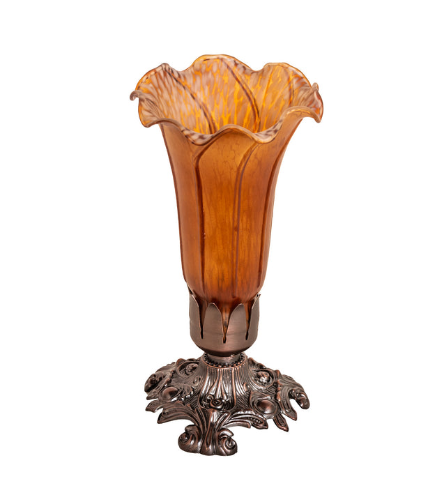 Meyda Tiffany 11244 One Light Accent Lamp, Mahogany Bronze