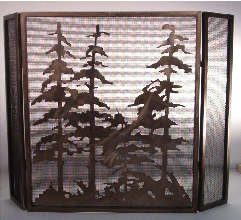 Meyda Tiffany 12393 Fireplace Screen, Antique