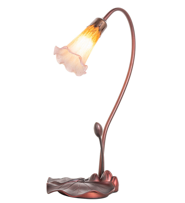 Meyda Tiffany 12460 One Light Accent Lamp, Mahogany Bronze
