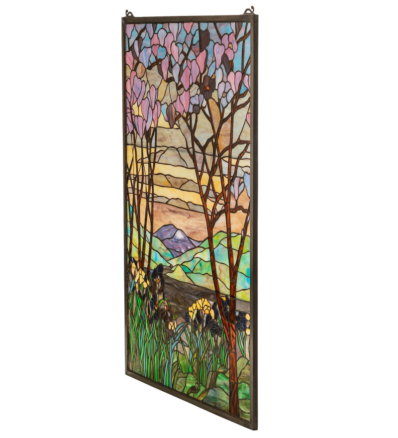 Meyda Tiffany 12514 Window, Bapa Purple/Blue Pink Jana Japb Avocado Purple/Blue