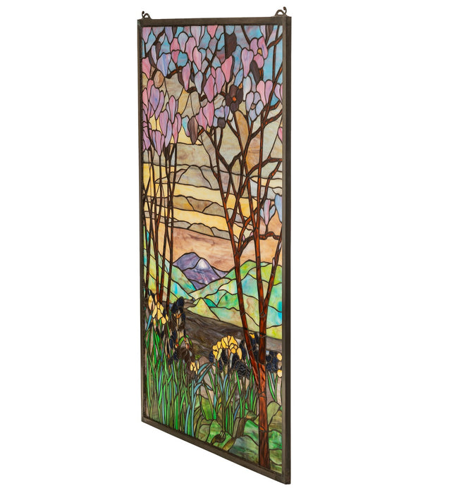 Meyda Tiffany 12514 Window, Bapa Purple/Blue Pink Jana Japb Avocado Purple/Blue