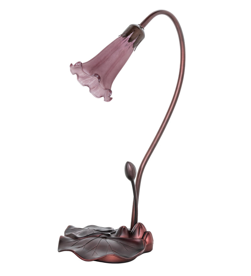 Meyda Tiffany 12615 One Light Accent Lamp, Mahogany Bronze