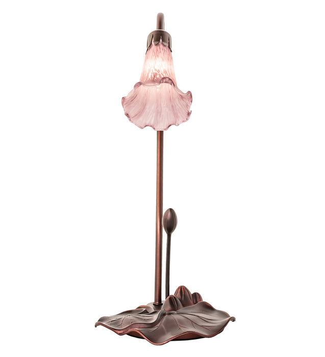 Meyda Tiffany 12615 One Light Accent Lamp, Mahogany Bronze