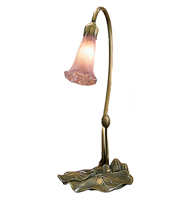 Meyda Tiffany 12615 One Light Accent Lamp, Mahogany Bronze