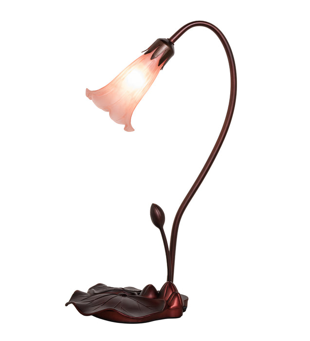 Meyda Tiffany 13447 One Light Accent Lamp, Mahogany Bronze