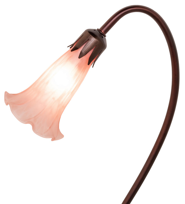 Meyda Tiffany 13447 One Light Accent Lamp, Mahogany Bronze