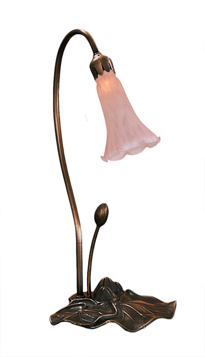 Meyda Tiffany 13447 One Light Accent Lamp, Mahogany Bronze