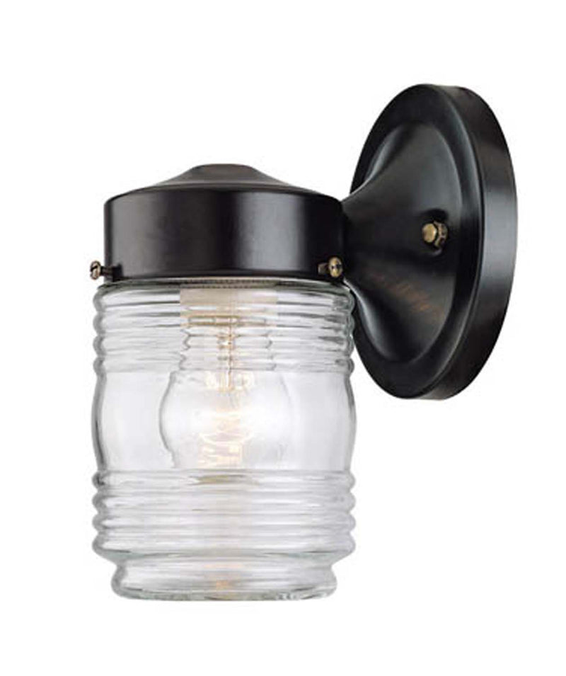 Acclaim Lighting 100BK One Light Wall Sconce, Matte Black