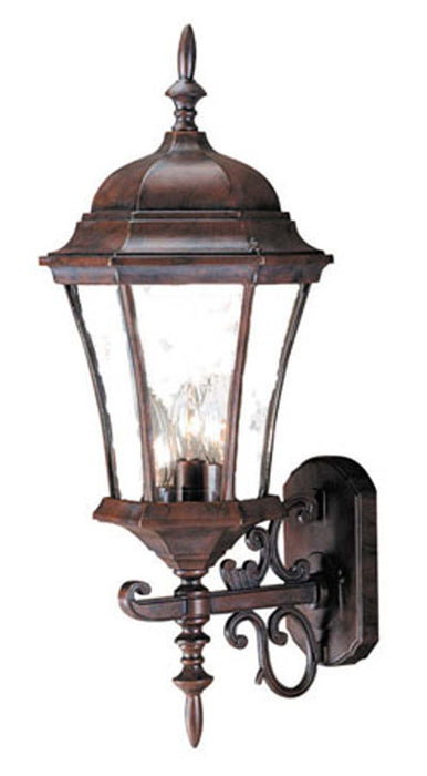 Acclaim Lighting 5025BW Three Light Wall Sconce, Burled Walnut