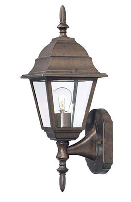 Acclaim Lighting 4001BW One Light Wall Sconce, Burled Walnut