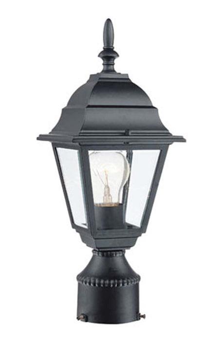 Acclaim Lighting 4007BK One Light Post Mount, Matte Black
