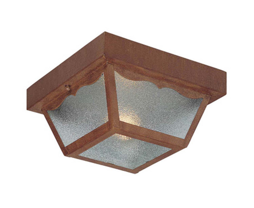 Acclaim Lighting 4901BW One Light Ceiling Mount, Burled Walnut