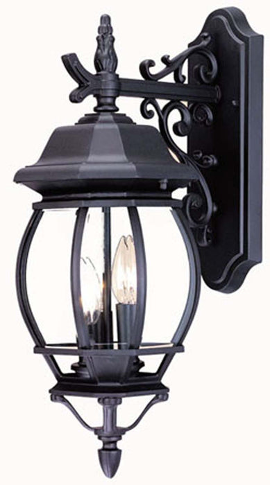 Acclaim Lighting 5152BK Three Light Wall Sconce, Matte Black