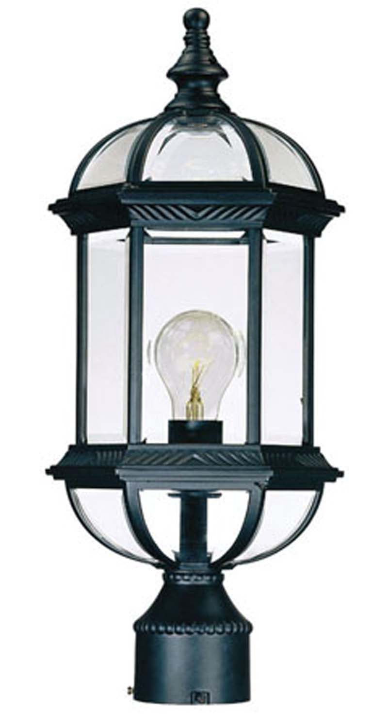 Acclaim Lighting 5277BK One Light Post Mount, Matte Black