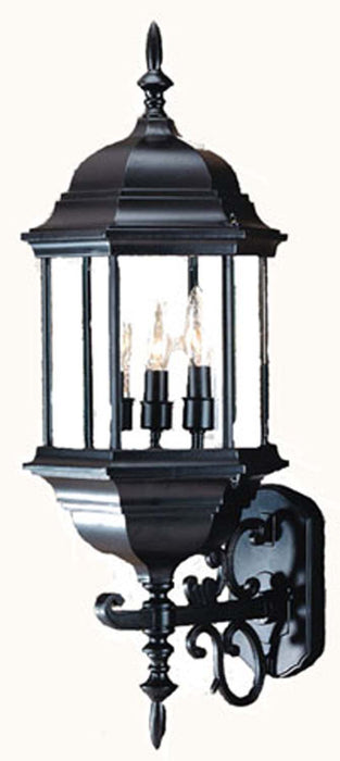 Acclaim Lighting 5180BK Three Light Wall Sconce, Matte Black