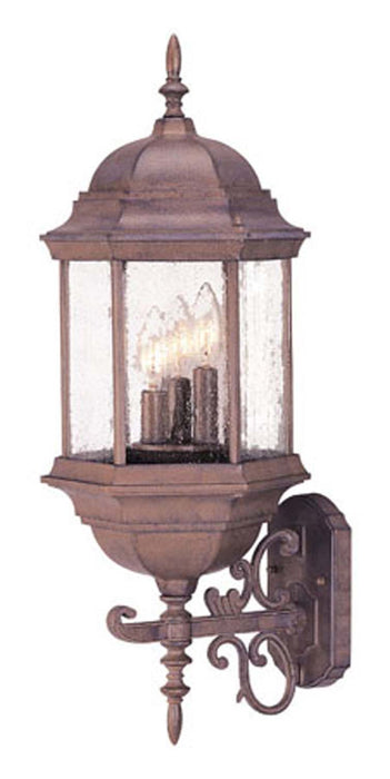 Acclaim Lighting 5180BW/SD Three Light Wall Sconce, Burled Walnut
