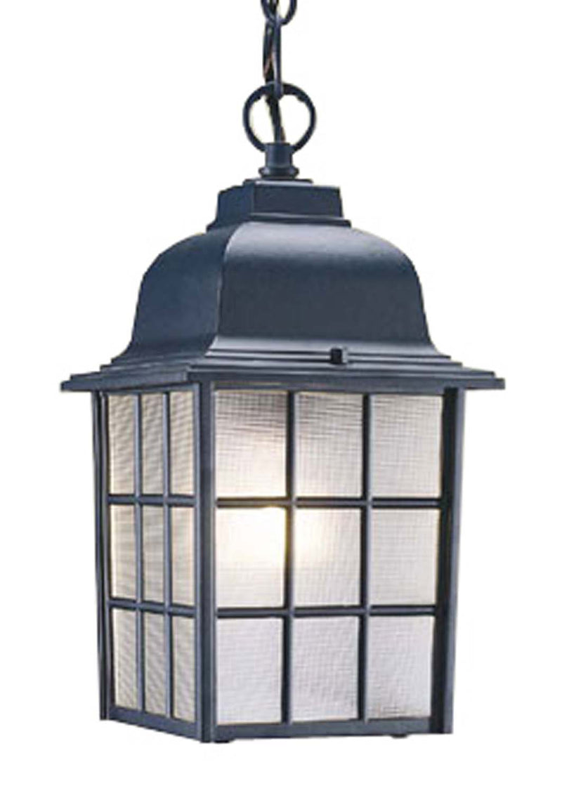 Acclaim Lighting 5306BK One Light Hanging Lantern, Matte Black