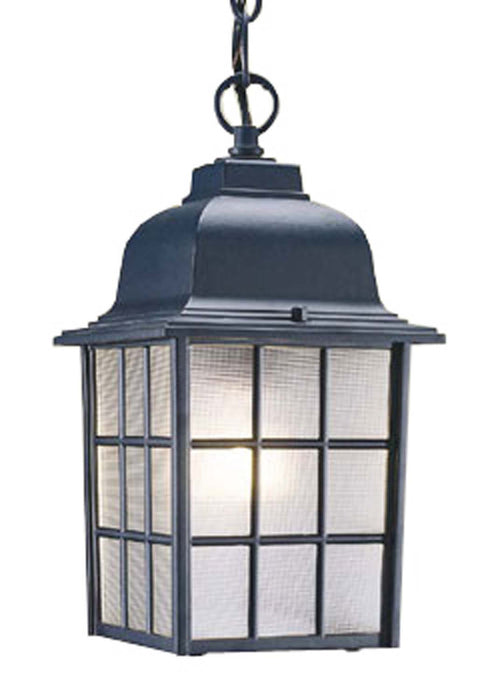 Acclaim Lighting 5306BK One Light Hanging Lantern, Matte Black