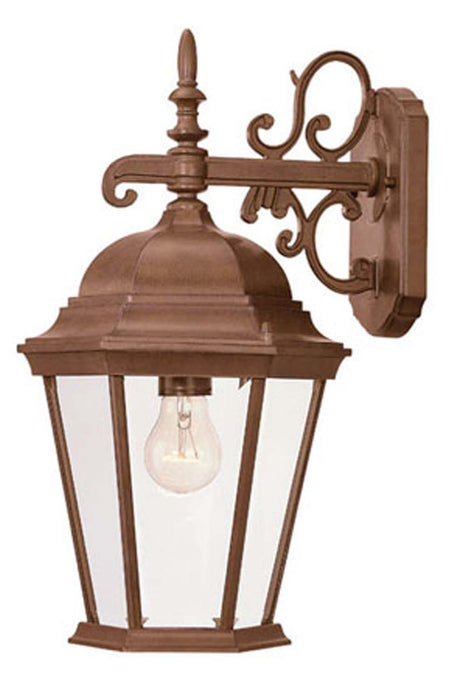 Acclaim Lighting 5202BW One Light Wall Sconce, Burled Walnut