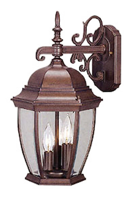 Acclaim Lighting 5032BW Three Light Wall Sconce, Burled Walnut
