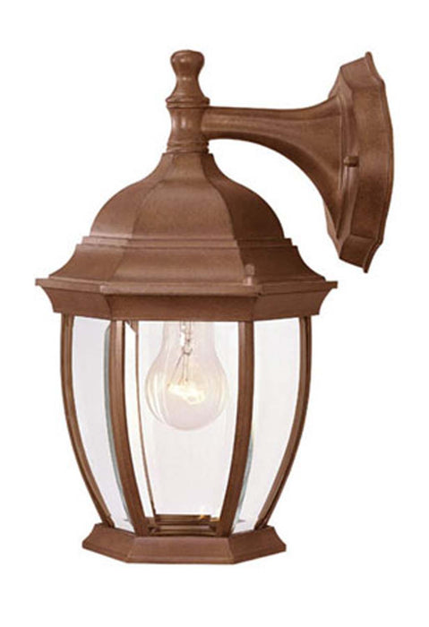 Acclaim Lighting 5035BW One Light Wall Sconce, Burled Walnut