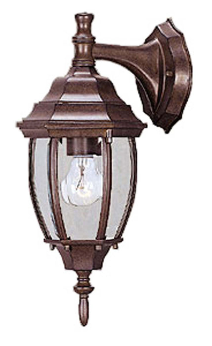 Acclaim Lighting 5010BW One Light Wall Sconce, Burled Walnut