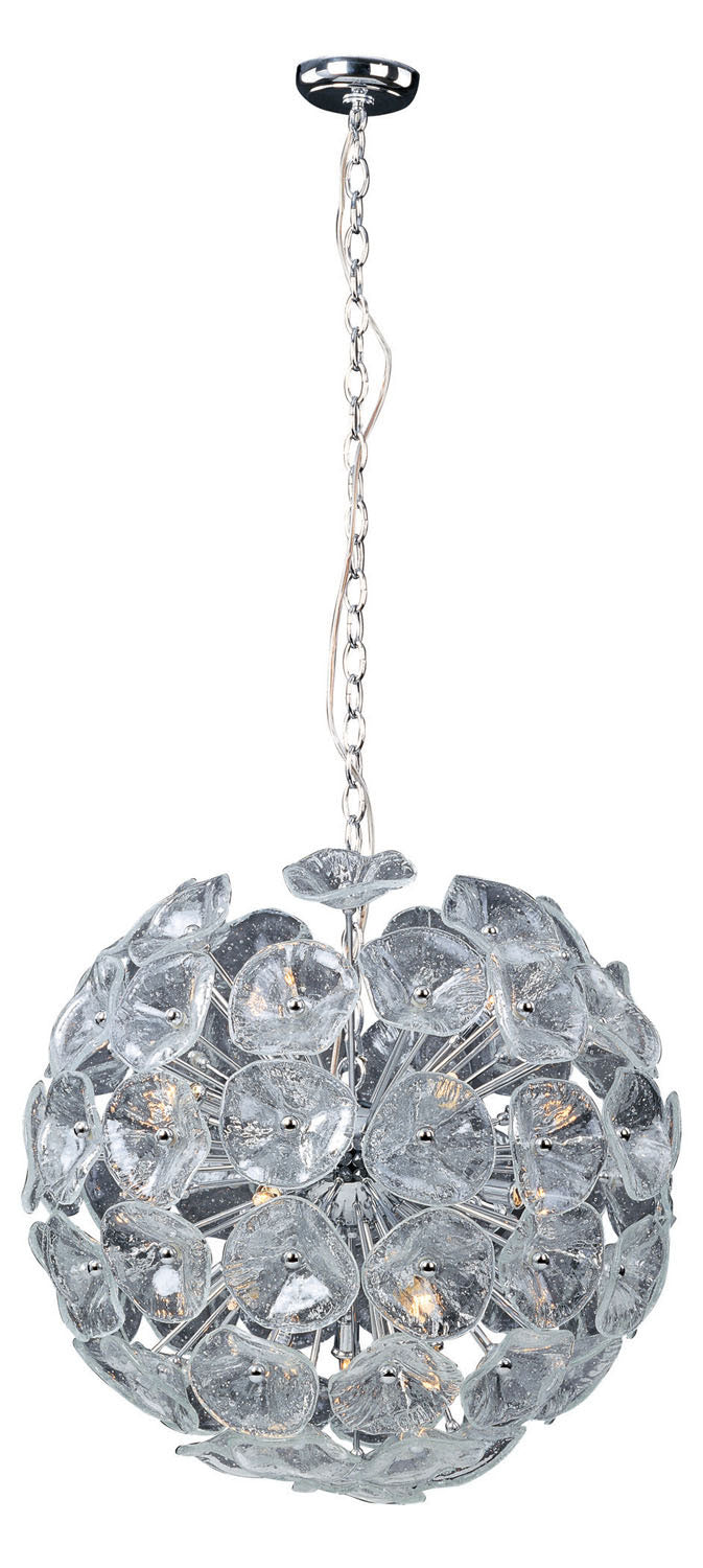 ET2 E22094-28 20 Light Pendant, Polished Chrome