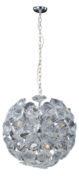 ET2 E22094-28 20 Light Pendant, Polished Chrome