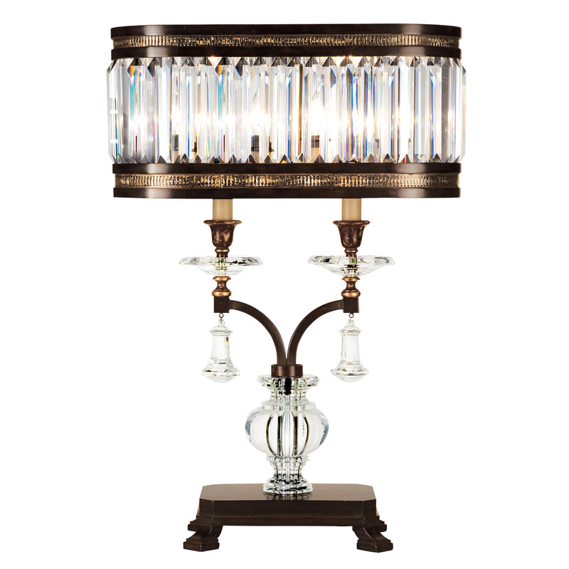Fine Art 606010ST Two Light Table Lamp, Bronze