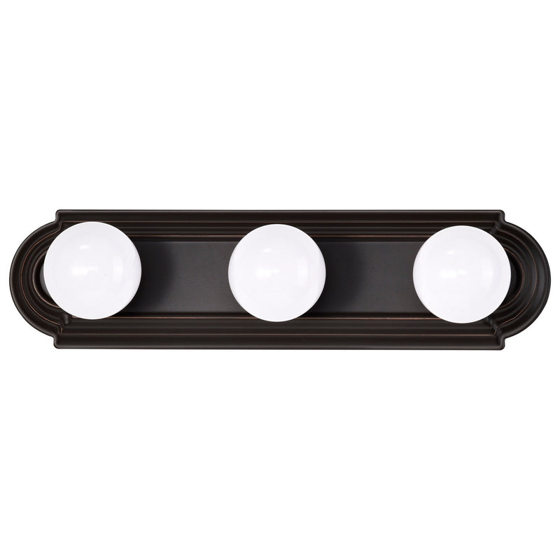 Nuvo Lighting 60-1284 Three Light Vanity, Mahogany Bronze