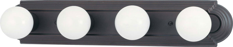 Nuvo Lighting 60-1285 Four Light Vanity, Mahogany Bronze