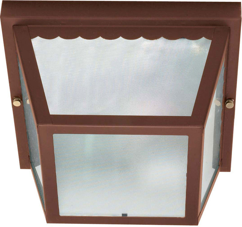 Nuvo Lighting 60-472 Two Light Flush Mount, Old Bronze