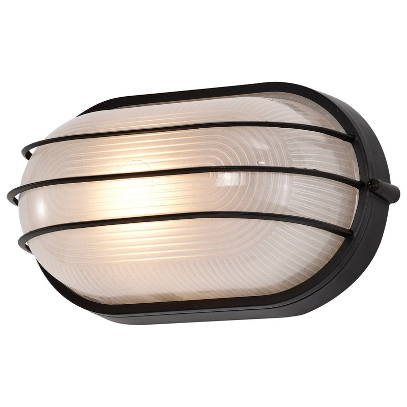 Nuvo Lighting 60-525 One Light Outdoor Bulk Head, Architectural Bronze