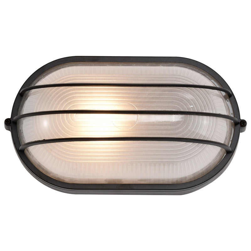 Nuvo Lighting 60-525 One Light Outdoor Bulk Head, Architectural Bronze