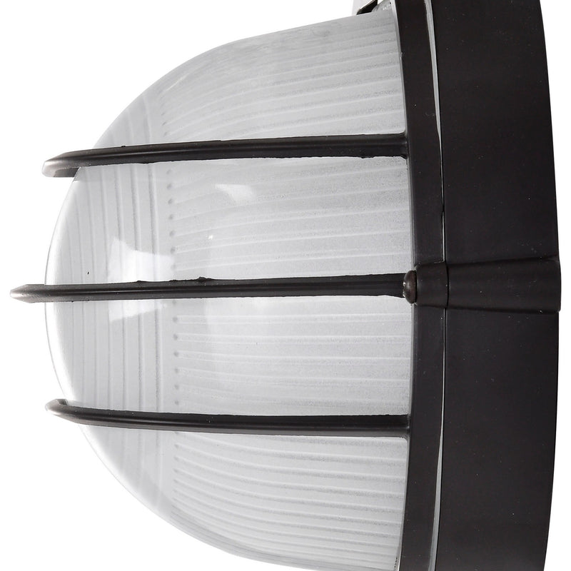 Nuvo Lighting 60-525 One Light Outdoor Bulk Head, Architectural Bronze
