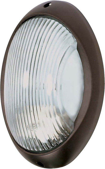 Nuvo Lighting 60-527 One Light Outdoor Bulk Head, Architectural Bronze