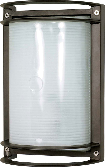 Nuvo Lighting 60-531 One Light Outdoor Bulk Head, Architectural Bronze